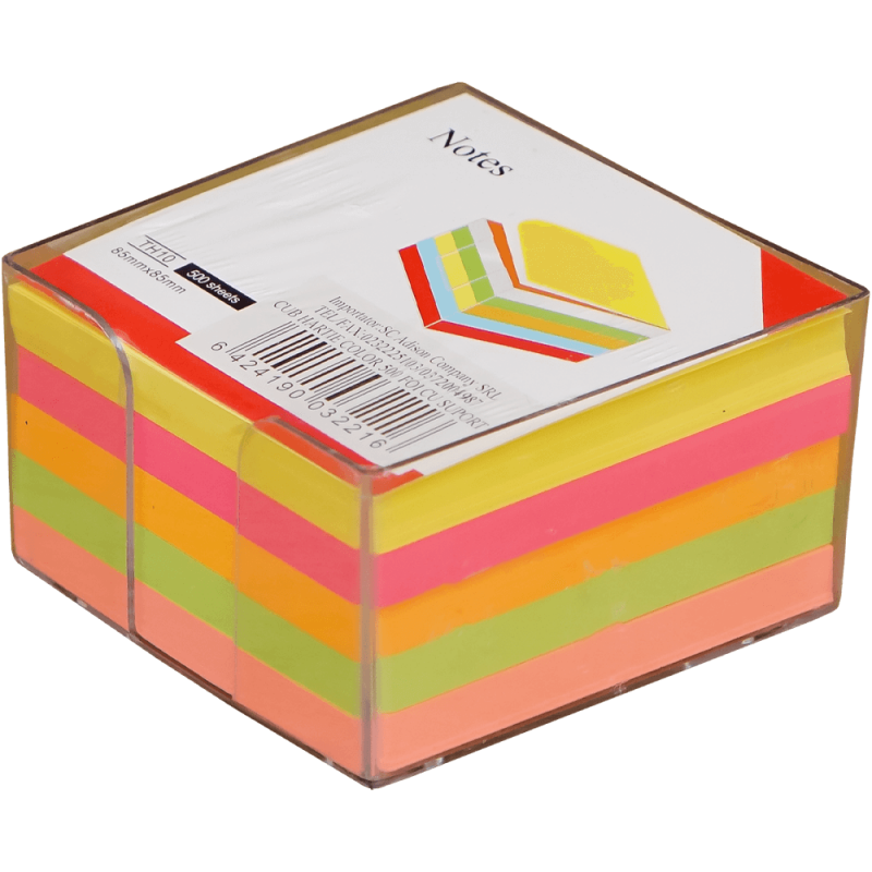 CUB HARTIE COLOR 500 FOI CU SUPORT DIN PLASTIC 500 file/set